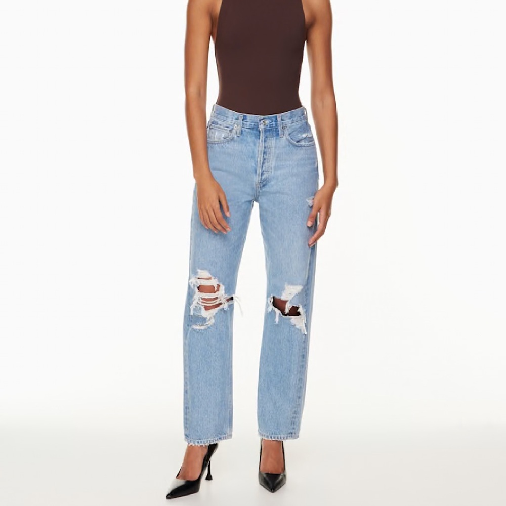 Agolde Light Blue Boyfriend Jeans